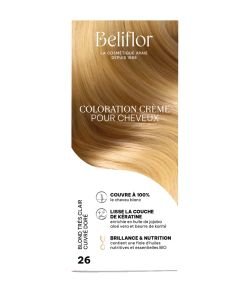 Cream coloring 26 Very Light Blond Copper Golden